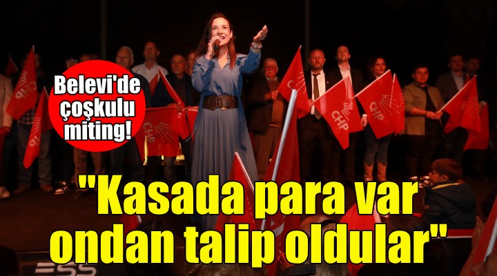 Başkan Sengel: Kasada para var, ondan talip oldular!