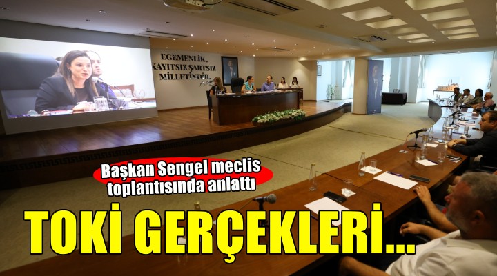 Başkan Sengel TOKİ gerçeklerini açıkladı