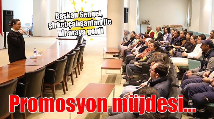 Başkan Sengel den promosyon müjdesi...