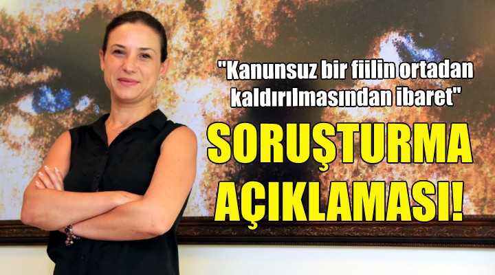 Başkan Sengel den soruşturma açıklaması!