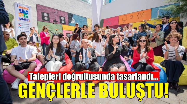 Başkan Soyer Balçova da gençlerle buluştu!