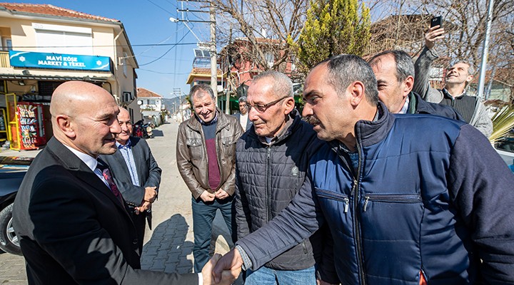 Başkan Soyer Bayındırlı muhtarlarla buluştu