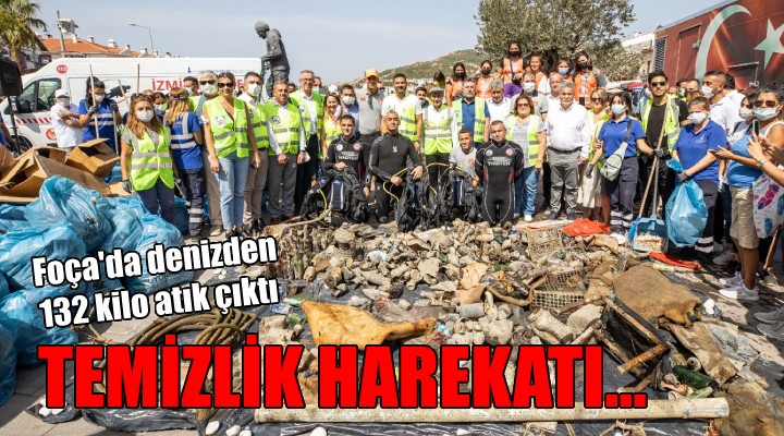 İzmir de temizlik harekatı