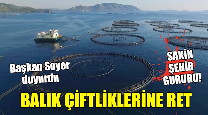 Başkan Soyer açıkladı... SAKİN ŞEHİR GURURU!