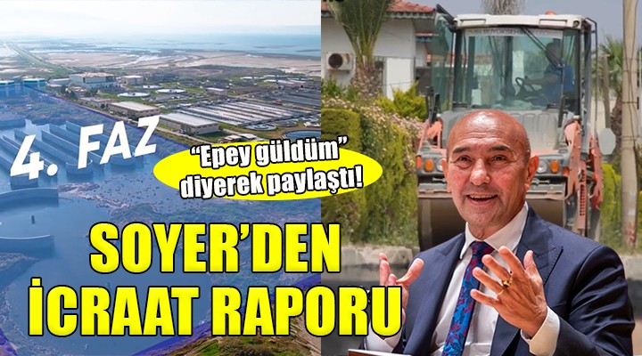 Başkan Soyer den icraat raporu...