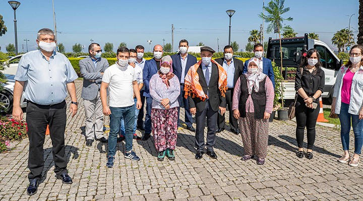 Başkan Soyer e teşekkür ziyareti