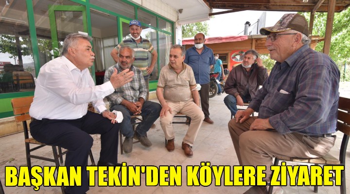 Başkan Tekin den köylere ziyaret!