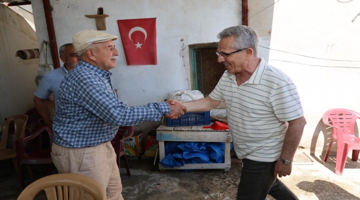 Başkan Tetik ten mahallelere ziyaret turu