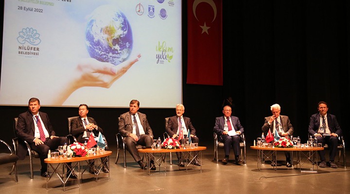 Başkan Tugay Bursa da İklim Zirvesi ne katıldı