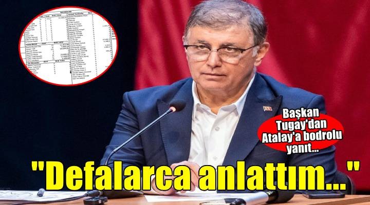 Başkan Tugay: Emekli maaşı ve asgari ücrete sesleri kısık çıkanlarla konuyu değerlendirin
