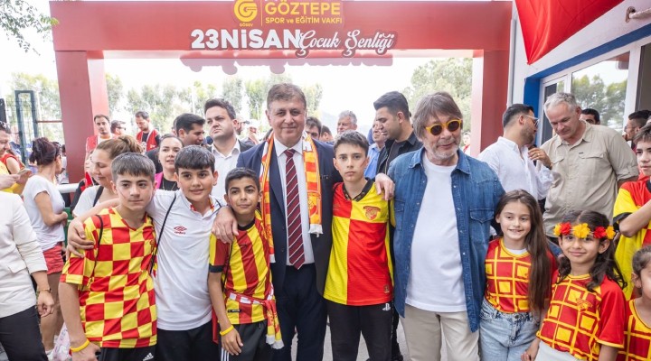 Başkan Tugay Göztepeli miniklerle bir araya geldi