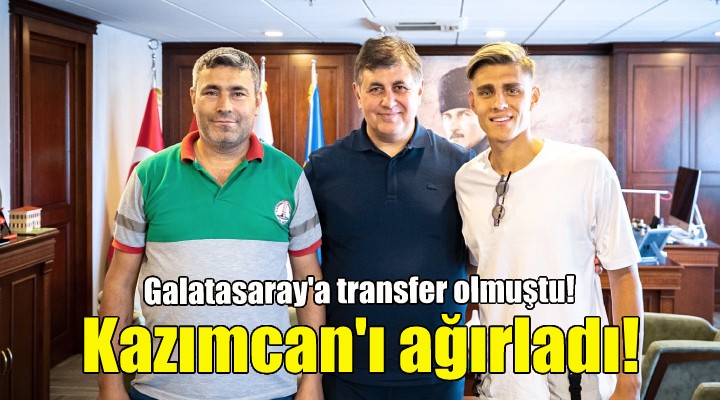 Başkan Tugay, Kazımcan ı ağırladı!