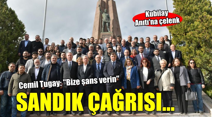 Başkan Tugay: Sandığa gidin, bize şans verin