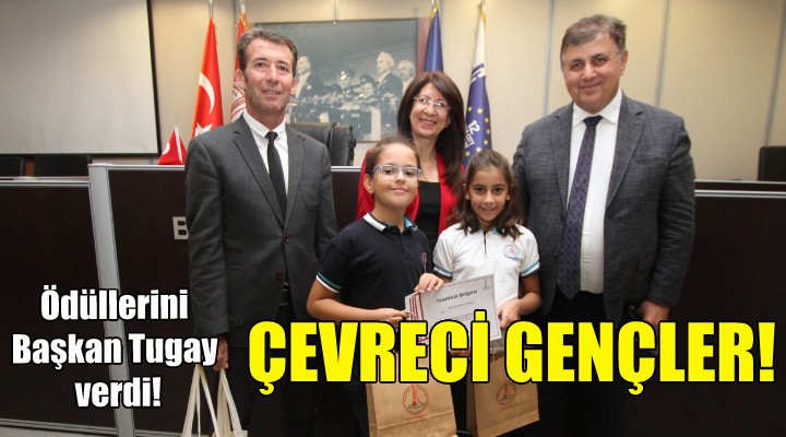 Başkan Tugay çevreci gençlerle buluştu!