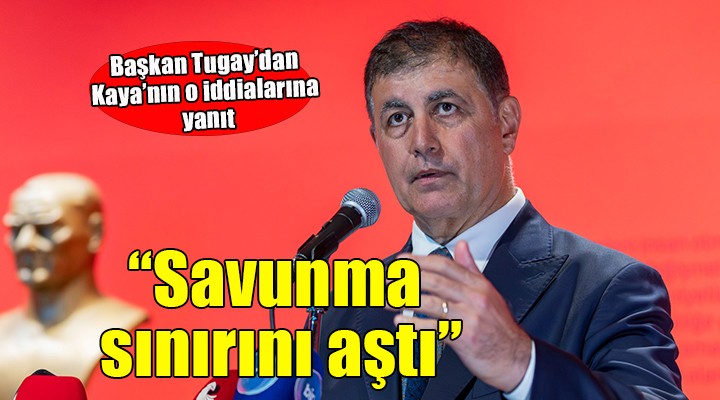 Başkan Tugay'dan Heval Savaş Kaya'ya kooperatif yanıtı...
