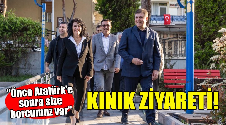 Başkan Tugay dan Kınık ziyareti!