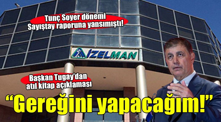 Başkan Tugay'dan atıl kitap açıklaması