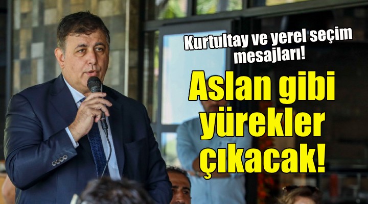 Başkan Tugay dan kurultay ve yerel seçim mesajı!