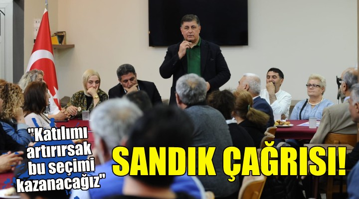 Başkan Tugay dan sandık çağrısı!