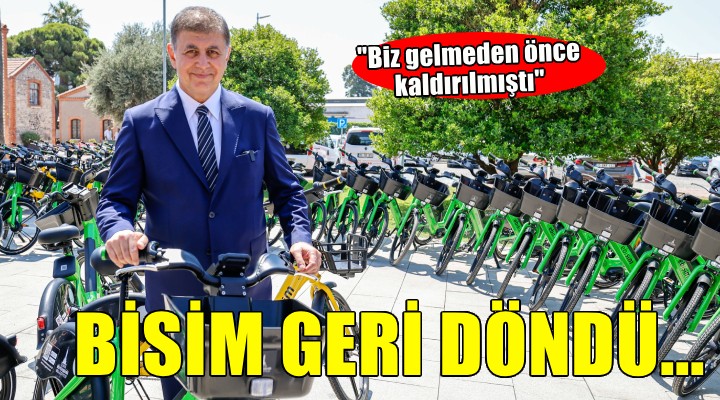 Başkan Tugay müjdeyi verdi... Yenilenen BİSİM hizmette!