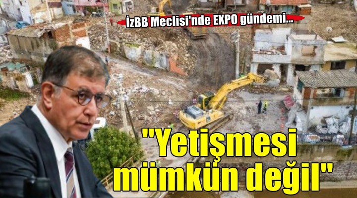 Başkan Tugay’dan EXPO açıklaması: Yetişmesinin mümkün olmadığını gördük