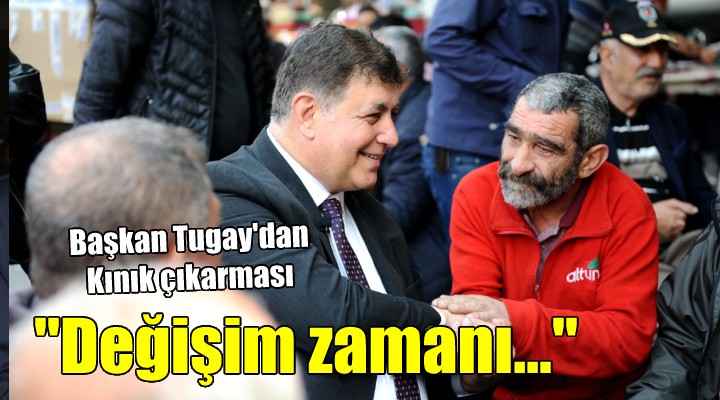 Başkan Tugay’dan Kınık çıkarması...