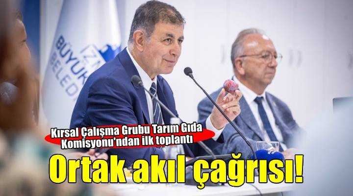Başkan Tugay’dan gıda güvenliği için ortak akıl çağrısı