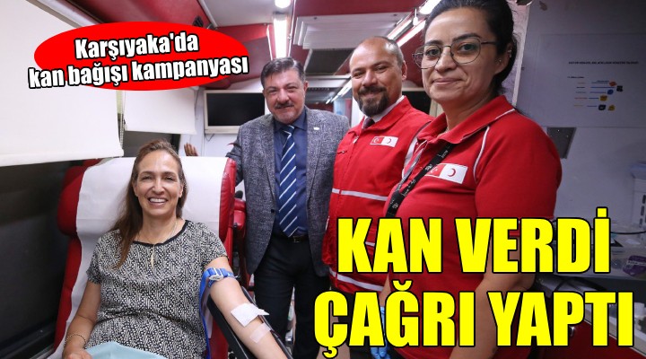 Başkan Ünsal dan kan bağışı çağrısı...