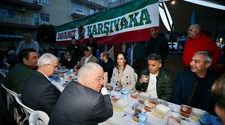 Başkan Ünsal taraftarlarla iftarda buluştu