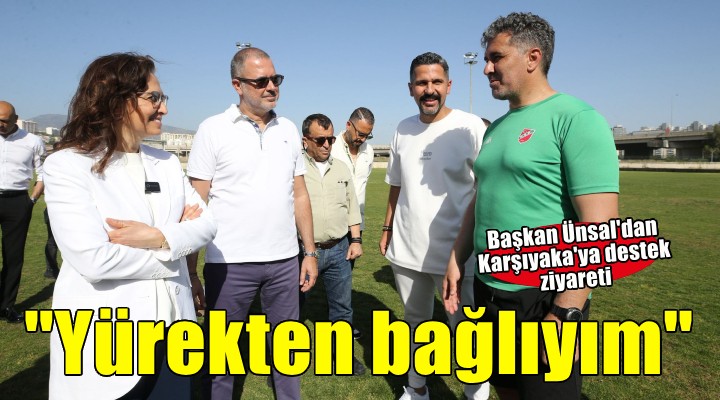 Başkan Ünsal’dan Kaf Sin Kaf’a destek ziyareti