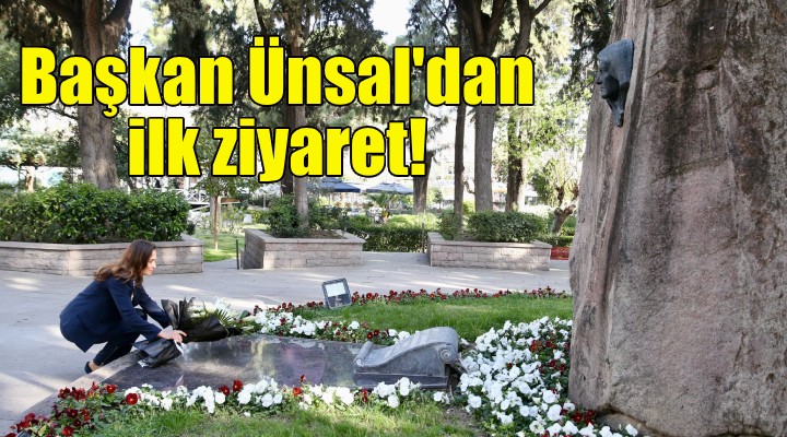 Başkan Ünsal’dan ilk ziyaret!