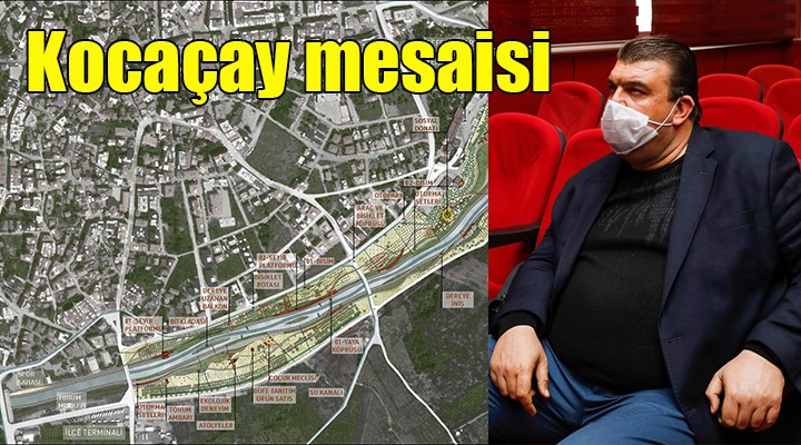 Başkan Yetişkin den Kocaçay mesaisi