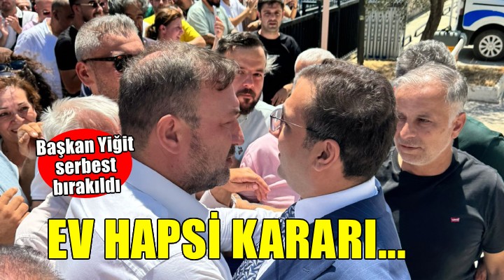 Başkan Yiğit serbest bırakıldı
