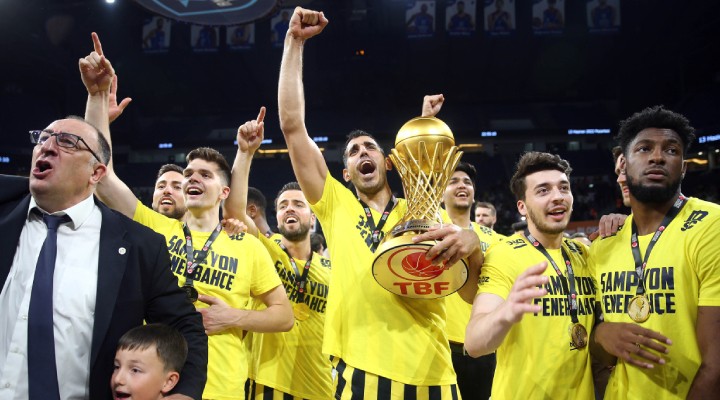 Basketbolda şampiyon Fenerbahçe!