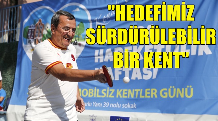 Batur: Hedefimiz sürdürülebilir bir kent!