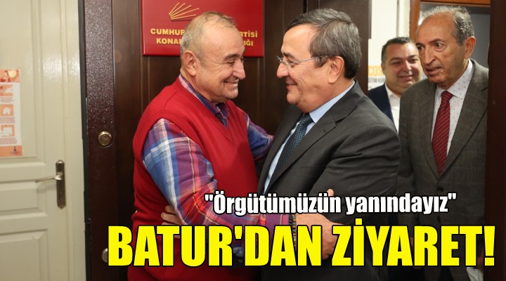 Batur dan yeni başkana ziyaret!