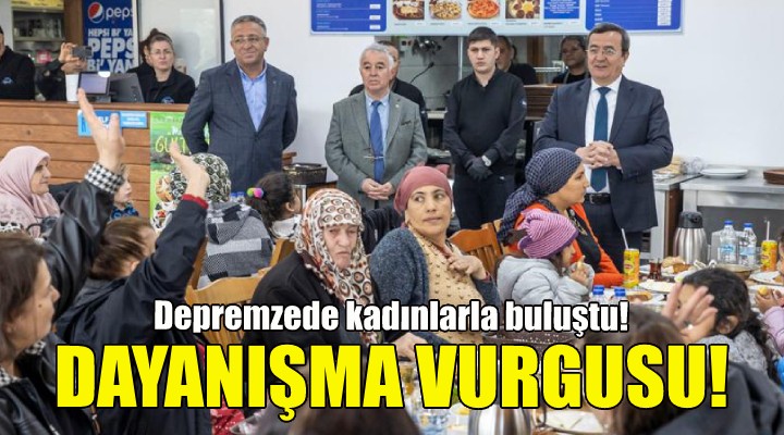 Batur’dan Dünya Kadınlar Günü’nde dayanışma vurgusu!