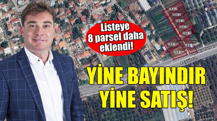 Bayındır da satış listesine 8 parsel daha eklendi!