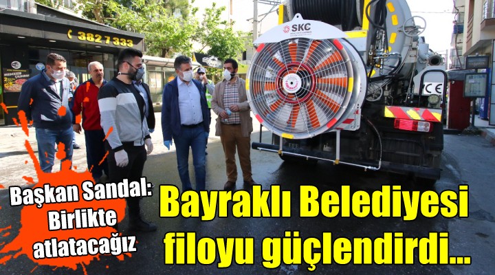 Bayraklı Belediyesi filoyu güçlendirdi...