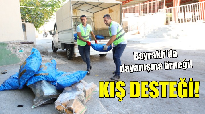 Bayraklı Belediyesi nden ailelere kış desteği!