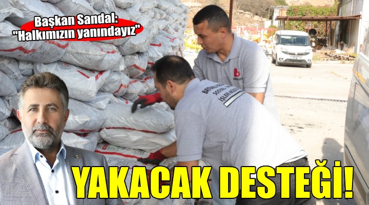 Bayraklı Belediyesinden yakacak desteği...