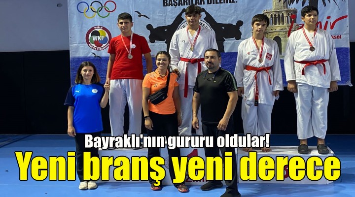 Bayraklı Belediyesinden yeni branş yeni derece!