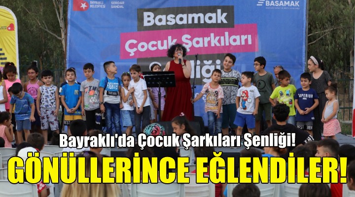 Bayraklı da Çocuk Şarkıları Şenliği!