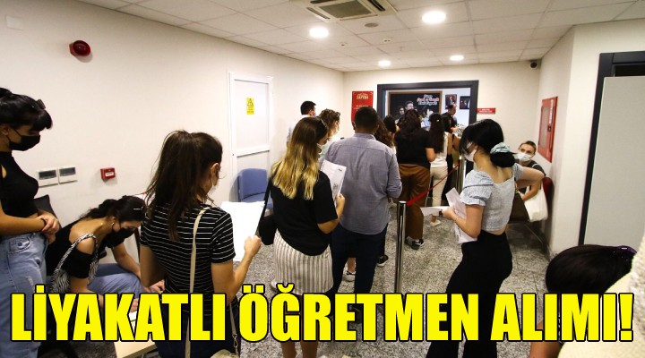 Bayraklı da liyakatlı öğretmen alımı!