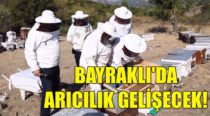 Bayraklı da arıcılık gelişecek!