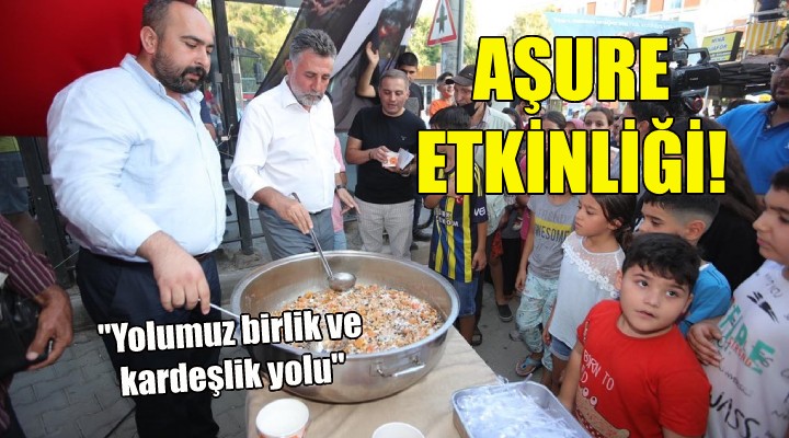 Bayraklı da aşure etkinliği!