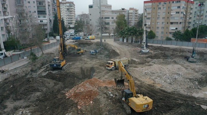 Deprem bölgesinde inşaatlar başlıyor...