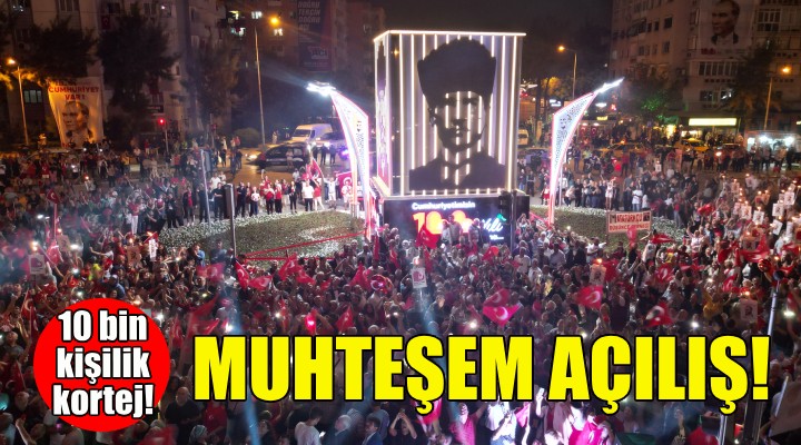 Bayraklı da muhteşem açılış!