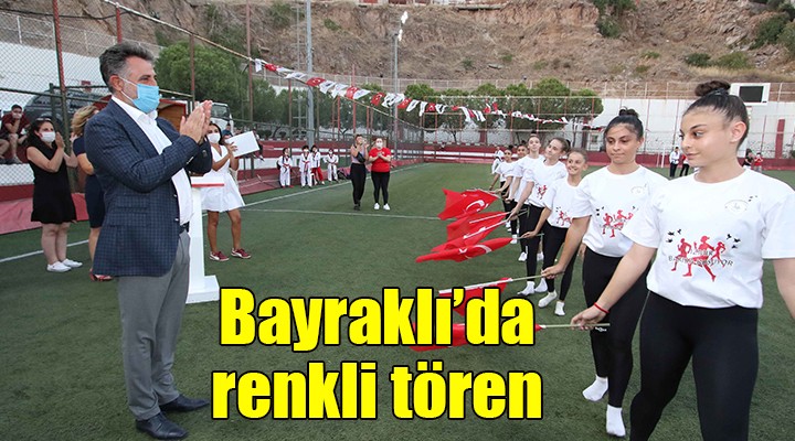 Bayraklı da sertifikalar dağıtıldı