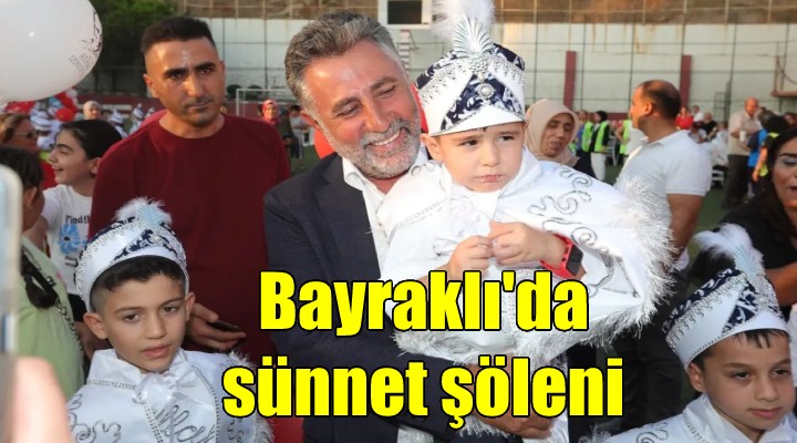 Bayraklı da toplu sünnet şöleni